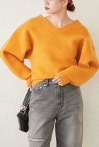 【ガリャルダガランテ/GALLARDAGALANTE】のVネックニット 人気、トレンドファッション・服の通販 founy(ファニー) ファッション Fashion レディースファッション WOMEN トップス・カットソー Tops/Tshirt ニット Knit Tops プルオーバー Pullover Vネック V-Neck コンパクト Compact NEW・新作・新着・新入荷 New Arrivals thumbnail イエロー|ID: prp329100004205479 ipo3291000000029141250