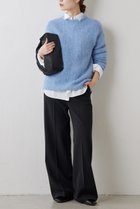 【ガリャルダガランテ/GALLARDAGALANTE】のノータックストレッチパンツ 人気、トレンドファッション・服の通販 founy(ファニー) ファッション Fashion レディースファッション WOMEN パンツ Pants ワイド Wide NEW・新作・新着・新入荷 New Arrivals thumbnail ブラック|ID: prp329100004205480 ipo3291000000029141253