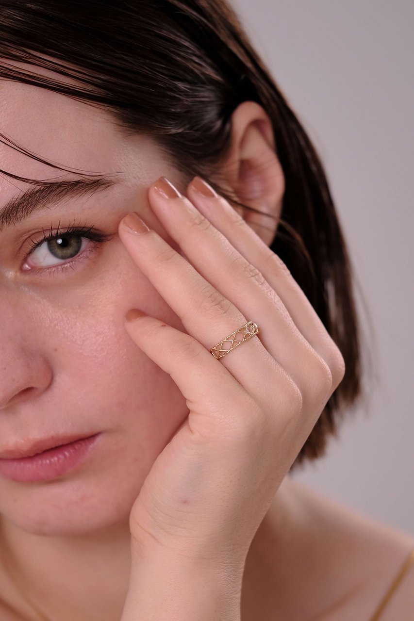 【ナチュラリジュエリ/NATURALI JEWELRY】のK10 ワイヤーバスケット イヤーカフリング(片耳用) 人気、トレンドファッション・服の通販 founy(ファニー) 　ファッション　Fashion　レディースファッション　Fashion for Women　ジュエリー　Jewelry　ファッションリング　Fashion Rings　イヤリング・フープ・ドロップタイプ　Hoop, Drop & Clip Earrings　おすすめ　Recommended / Our Picks　イヤリング　Earrings　イヤーカフ　Ear Cuffs　エレガント 上品　Elegant　ダイヤモンド　Diamond, Brilliant Cut　ネックレス　Necklace, Pendant Necklace　バスケット　Basket, Basket Bag　モチーフ　Motif, Design Theme　リュクス　Luxury, Elegant, High-End, Chic　ワイヤー　Wire, Wired Bra　片耳　One-Ear, Single Earring　other-5|ID: prp329100004205489 ipo3291000000036033679