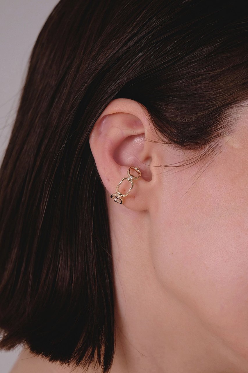 【ナチュラリジュエリ/NATURALI JEWELRY】のK10 チャンキーチェーン イヤーカフリング(片耳用) 人気、トレンドファッション・服の通販 founy(ファニー) 　ファッション　Fashion　レディースファッション　Fashion for Women　ジュエリー　Jewelry　ファッションリング　Fashion Rings　イヤリング・フープ・ドロップタイプ　Hoop, Drop & Clip Earrings　イヤリング　Earrings　イヤーカフ　Ear Cuffs　ダイヤモンド　Diamond, Brilliant Cut　リュクス　Luxury, Elegant, High-End, Chic　片耳　One-Ear, Single Earring　other-7|ID: prp329100004205494 ipo3291000000035612476
