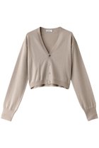 【ジェイドット/j.】のシルクカシミヤクロップドカーディガン ベージュ|ID: prp329100004205504 ipo3291000000035623520