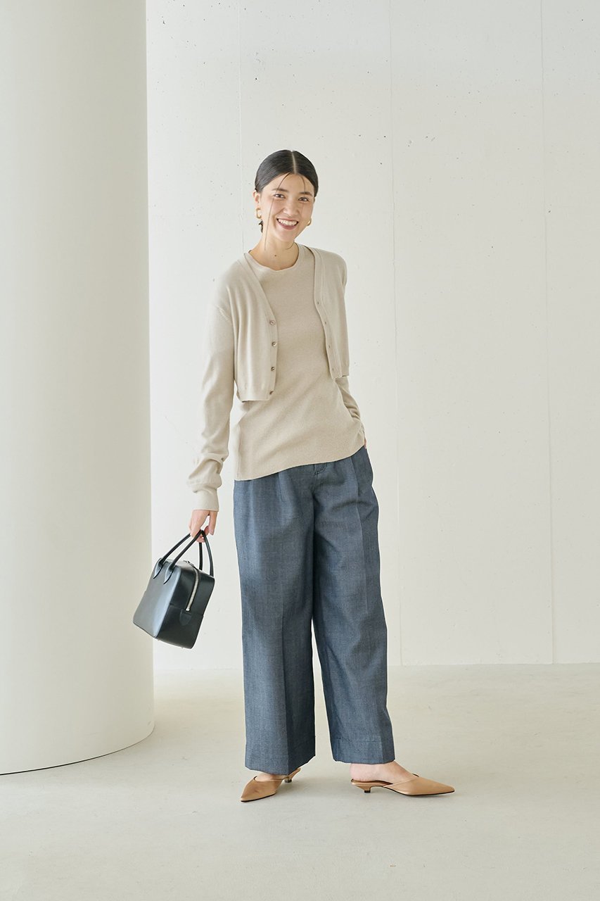 【ジェイドット/j.】のシルクカシミヤクロップドカーディガン 人気、トレンドファッション・服の通販 founy(ファニー) 　ファッション　Fashion　レディースファッション　Fashion for Women　トップス・カットソー　Cut & Sew Tops　ニット　Knit Tops & Sweaters　カーディガン・羽織り　Layered Style Cardigans　なめらか　Smooth, Silky Texture　カーディガン　Cardigan, Knitwear　クロップド　Cropped, Short Length　シルク　Silk, 100% Silk　スリーブ　Sleeve, Long Sleeve / Short Sleeve　ロング　Long, Long-Length　定番　Standard, Basic Item　A/W・秋冬　Autumn/Winter　other-6|ID: prp329100004205504 ipo3291000000035623532