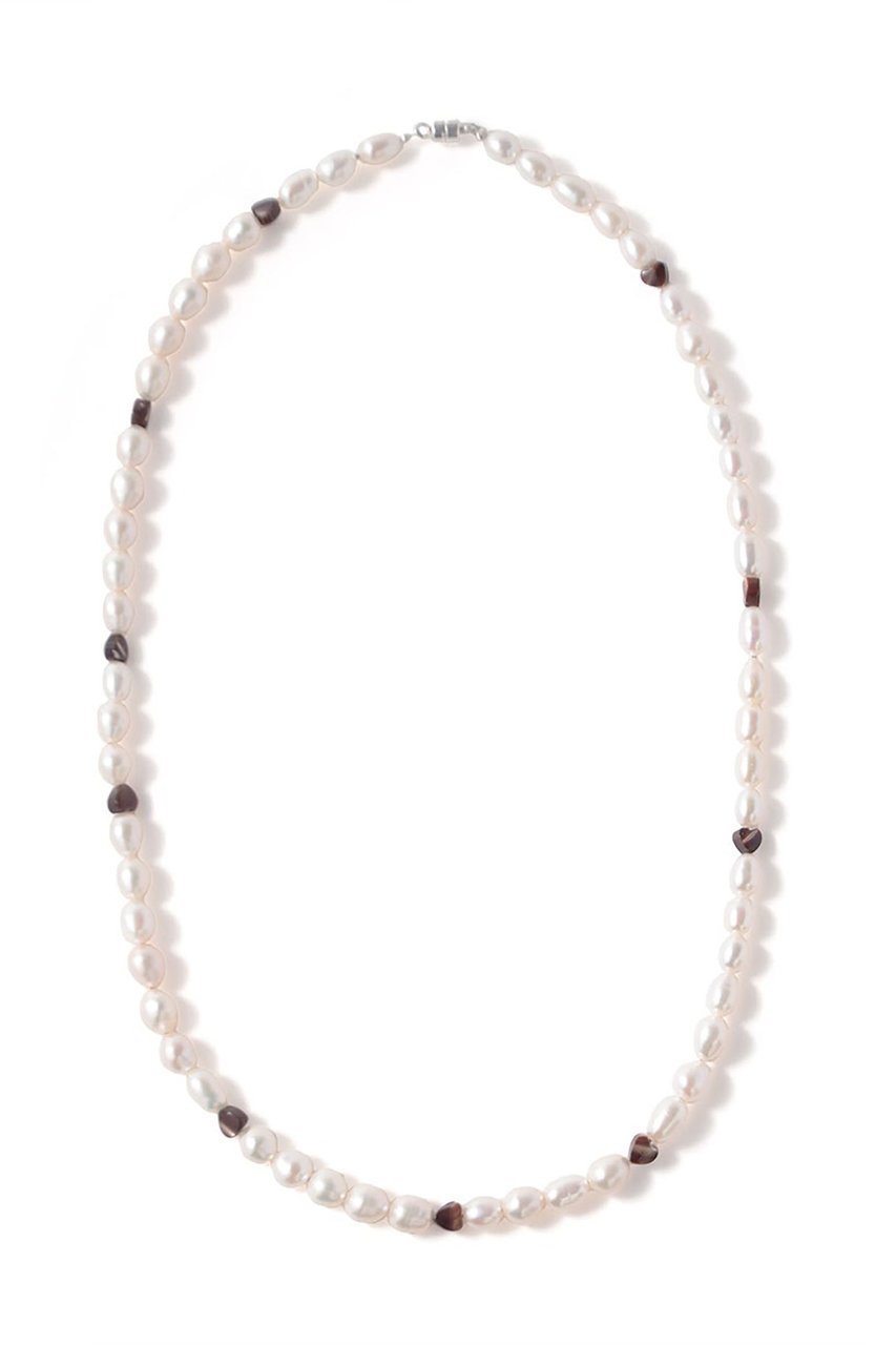 【メゾンドパルス/MAISON DPULSE】のHeart pearl ネックレス インテリア・キッズ・メンズ・レディースファッション・服の通販 founy(ファニー) 　ファッション　Fashion　レディースファッション　Fashion for Women　ジュエリー　Jewelry　ネックレス　Necklaces & Pendants　ネックレス　Necklace, Pendant Necklace　パール　Pearl, Pearl Accent　ホワイト|ID: prp329100004207043 ipo3291000000035579248