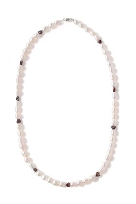 【メゾンドパルス/MAISON DPULSE】 Heart pearl ネックレス人気、トレンドファッション・服の通販 founy(ファニー) ファッション Fashion レディースファッション Fashion for Women ジュエリー Jewelry ネックレス Necklaces & Pendants ネックレス Necklace, Pendant Necklace パール Pearl, Pearl Accent |ID:prp329100004207043