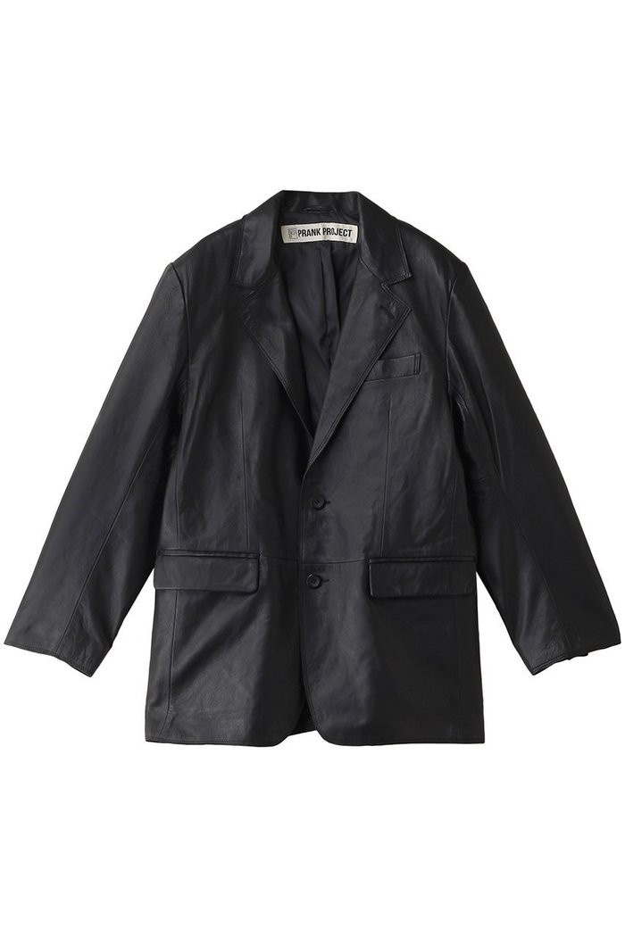 【プランク プロジェクト/PRANK PROJECT】のシープレザーテーラードジャケット / Tailored Jacket インテリア・キッズ・メンズ・レディースファッション・服の通販 founy(ファニー) https://founy.com/ ファッション Fashion レディースファッション Fashion for Women アウター Coat / Outerwear Collection レディースジャケット・軽アウター Jackets テーラードジャケット / 通勤・きれいめスタイル Tailored Jackets & Blazers カットオフ Cut-Off Design ジャケット Jacket, Outerwear 冬 Winter / This Winter |ID: prp329100004207049 ipo3291000000032956334