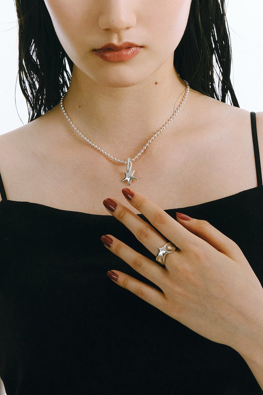 【メゾンドパルス/MAISON DPULSE】のstar charm ネックレス 人気、トレンドファッション・服の通販 founy(ファニー) 　ファッション　Fashion　レディースファッション　WOMEN　ジュエリー　Jewelry　ネックレス　Necklaces　クール　Cool　シルバー　Silver　チャーム　Charm　ネックレス　Necklace　モチーフ　Motif　other-3|ID: prp329100004207068 ipo3291000000031243138
