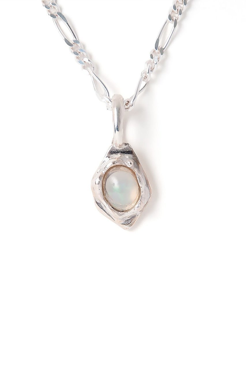 【メゾンドパルス/MAISON DPULSE】のFrame stone ネックレス インテリア・キッズ・メンズ・レディースファッション・服の通販 founy(ファニー) 　ファッション　Fashion　レディースファッション　Fashion for Women　ジュエリー　Jewelry　ネックレス　Necklaces & Pendants　シンプル　Simple, Minimal　ストーン　Stone, Gem-Like　チェーン　Chain, Chain Strap　ネックレス　Necklace, Pendant Necklace　エレガント 上品　Elegant　シルバー|ID: prp329100004207071 ipo3291000000035787156