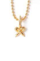 【メゾンドパルス/MAISON DPULSE】のribbon charm ネックレス(K24GP) ゴールド|ID: prp329100004207076 ipo3291000000036142199