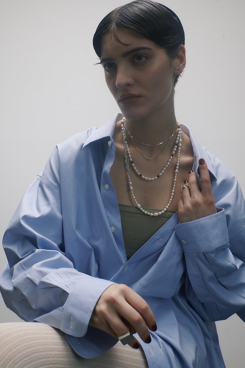【メゾンドパルス/MAISON DPULSE】のLine ネックレス 人気、トレンドファッション・服の通販 founy(ファニー) 　ファッション　Fashion　レディースファッション　WOMEN　ジュエリー　Jewelry　ネックレス　Necklaces　スタイリッシュ　Stylish　チェーン　Chain　ネックレス　Necklace　other-2|ID: prp329100004207083 ipo3291000000031388899