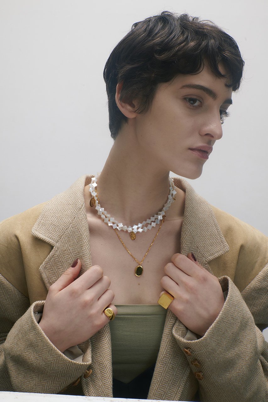 【メゾンドパルス/MAISON DPULSE】のOval coin ネックレス(K24GP) 人気、トレンドファッション・服の通販 founy(ファニー) 　ファッション　Fashion　レディースファッション　WOMEN　ジュエリー　Jewelry　ネックレス　Necklaces　おすすめ　Recommend　コイン　Coin　シンプル　Simple　ネックレス　Necklace　パール　Pearl　other-4|ID: prp329100004207084 ipo3291000000031388909