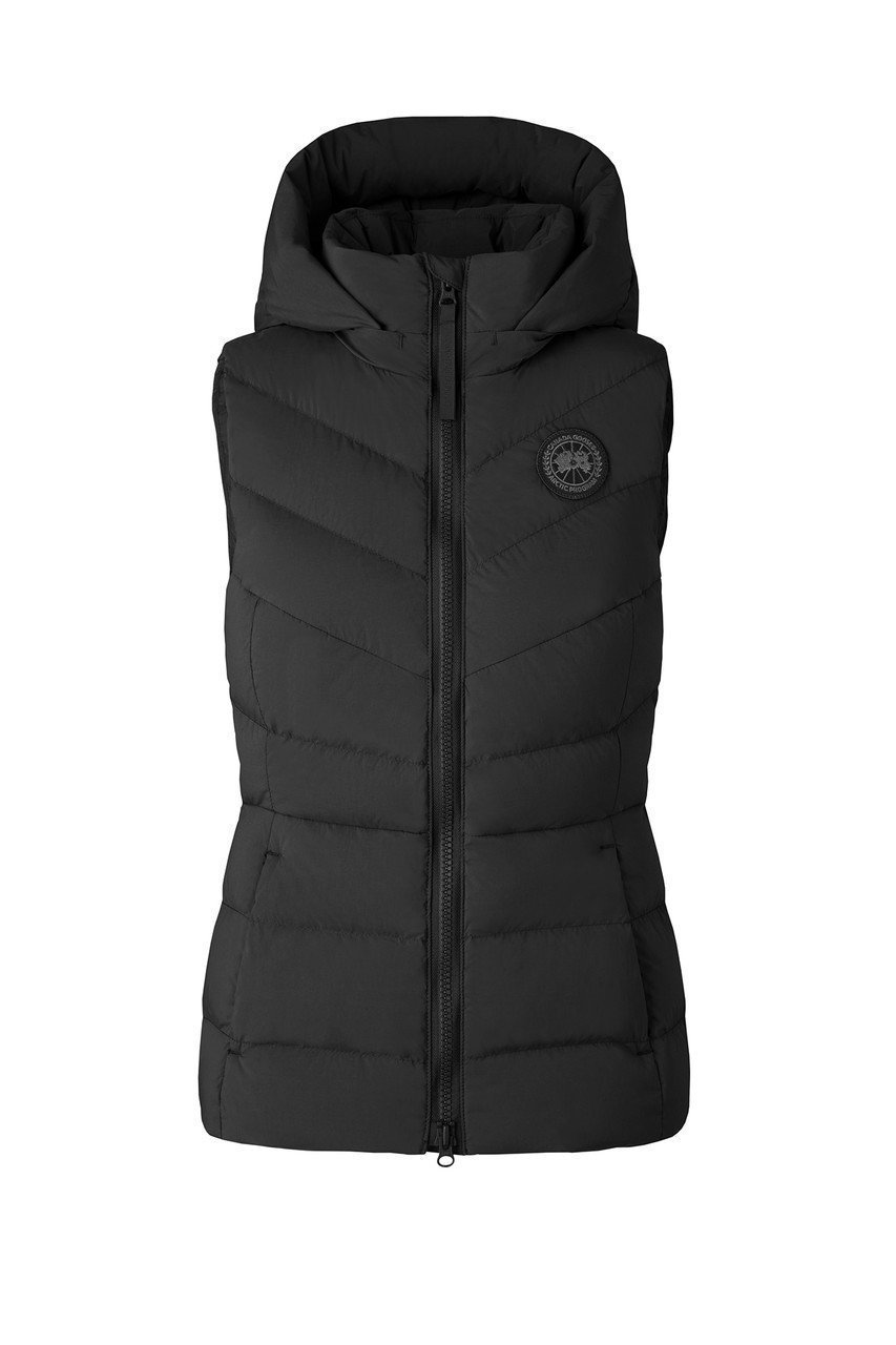 【カナダグース/CANADA GOOSE】の2333WB Clair Vest クレアベスト インテリア・キッズ・メンズ・レディースファッション・服の通販 founy(ファニー) 　ファッション　Fashion　レディースファッション　WOMEN　アウター　Coat Outerwear　ジャケット　Jackets　キルティング　Quilting　ジャケット　Jacket　スエード　Suede　ストレッチ　Stretch　ダウン　Down　フィット　Fit　ベスト　Vest　ポケット　Pocket　NEW・新作・新着・新入荷　New Arrivals　ブラック|ID: prp329100004207093 ipo3291000000029152812