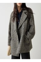 【ガリャルダガランテ/GALLARDAGALANTE】のツイードPコート 人気、トレンドファッション・服の通販 founy(ファニー) ファッション Fashion レディースファッション WOMEN アウター Coat Outerwear コート Coats Pコート Pea Coats ショート Short ダブル Double ツイード Tweed バランス Balance ラグジュアリー Luxury NEW・新作・新着・新入荷 New Arrivals |ID:prp329100004207108