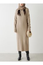 【ガリャルダガランテ/GALLARDAGALANTE】のハーフジップニットワンピース 人気、トレンドファッション・服の通販 founy(ファニー) ファッション Fashion レディースファッション WOMEN ワンピース Dress ニットワンピース Knit Dresses チュニック Tunic おすすめ Recommend チュニック Tunic ハイネック High Neck マキシ Maxi ロング Long NEW・新作・新着・新入荷 New Arrivals thumbnail ベージュ|ID: prp329100004207109 ipo3291000000029152876