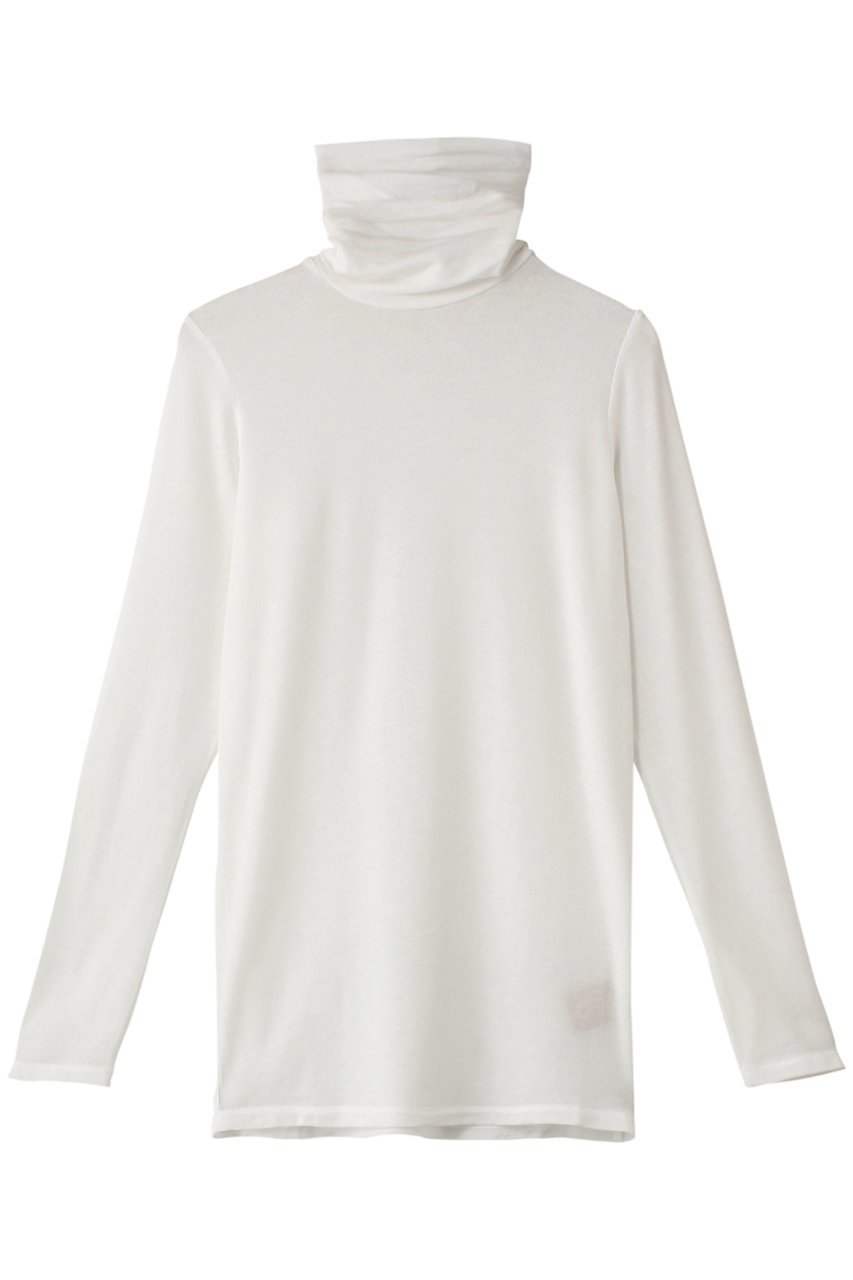 【プレインピープル/PLAIN PEOPLE】のカシミヤ混タートルブラウス 人気、トレンドファッション・服の通販 founy(ファニー) 　ファッション　Fashion　レディースファッション　Fashion for Women　トップス・カットソー　Cut & Sew Tops　シャツ・ブラウス・オフィスカジュアル　Elegant Blouses & Button-Ups　なめらか　Smooth, Silky Texture　シルク　Silk, 100% Silk　シンプル　Simple, Minimal　スリーブ　Sleeve, Long Sleeve / Short Sleeve　タートル　Turtleneck, Turtle Collar　ベーシック　Basic, Essential　ミックス　Mix, Mixed Style　ロング　Long, Long-Length　A/W・秋冬　Autumn/Winter　 other-1|ID: prp329100004207134 ipo3291000000035675002