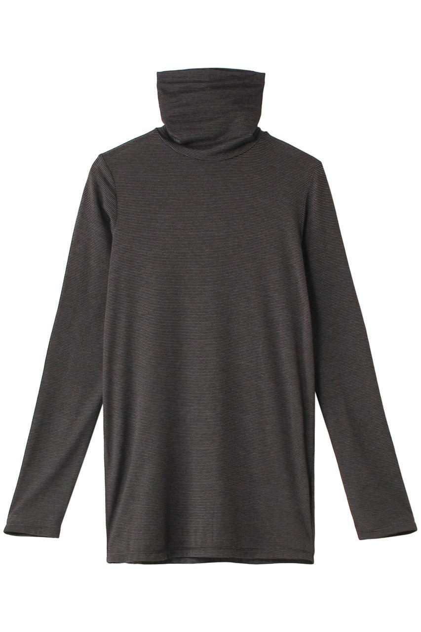 【プレインピープル/PLAIN PEOPLE】のカシミヤ混タートルブラウス インテリア・キッズ・メンズ・レディースファッション・服の通販 founy(ファニー) 　ファッション　Fashion　レディースファッション　Fashion for Women　トップス・カットソー　Cut & Sew Tops　シャツ・ブラウス・オフィスカジュアル　Elegant Blouses & Button-Ups　なめらか　Smooth, Silky Texture　シルク　Silk, 100% Silk　シンプル　Simple, Minimal　スリーブ　Sleeve, Long Sleeve / Short Sleeve　タートル　Turtleneck, Turtle Collar　ベーシック　Basic, Essential　ミックス　Mix, Mixed Style　ロング　Long, Long-Length　A/W・秋冬　Autumn/Winter　ボーダー|ID: prp329100004207134 ipo3291000000035675004