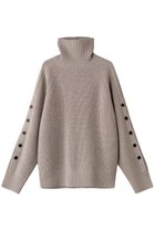 【ベイジ,/BEIGE,】のLEADER(ルアデ)/ボタンディティールハイネックトップス 人気、トレンドファッション・服の通販 founy(ファニー) ファッション Fashion レディースファッション WOMEN トップス・カットソー Tops/Tshirt ニット Knit Tops プルオーバー Pullover インナー Inner ウォッシャブル Washable スリット Slit ハイネック High Neck NEW・新作・新着・新入荷 New Arrivals 洗える Washable thumbnail Taupe|ID: prp329100004207136 ipo3291000000029152956