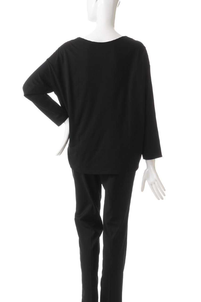 【スリー ドッツ/three dots】のパウダリーコットン 長袖ボートネックTシャツ 人気、トレンドファッション・服の通販 founy(ファニー) 　ファッション　Fashion　レディースファッション　Fashion for Women　トップス・カットソー　Cut & Sew Tops　シャツ・ブラウス・オフィスカジュアル　Elegant Blouses & Button-Ups　ロングTシャツ・Tシャツ　Longline T-Shirts & Tees　カットソー・ベーシックTシャツ　Cut-and-Sewn Tops / Stretch Tees & Basics　インナー　Innerwear　スリーブ　Sleeve, Long Sleeve / Short Sleeve　トレンド　Trend, Trending Now　ロング　Long, Long-Length　エレガント 上品　Elegant　長袖　Long Sleeve, Full Sleeve　other-4|ID: prp329100004207142 ipo3291000000035892122