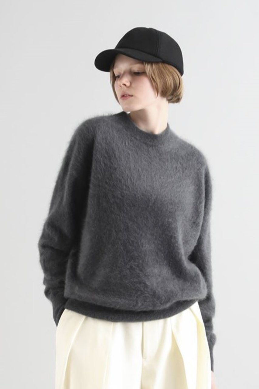 【サクラ/SACRA】のファーカシミヤプルオーバー 人気、トレンドファッション・服の通販 founy(ファニー) 　ファッション　Fashion　レディースファッション　Fashion for Women　トップス・カットソー　Cut & Sew Tops　ニット　Knit Tops & Sweaters　カジュアルプルオーバー・ニットトップス　Pullovers & Knit Tops / Casual Pullovers　シンプル　Simple, Minimal　ボトム　Bottoms, Lower Wear　other-8|ID: prp329100004208490 ipo3291000000032920919