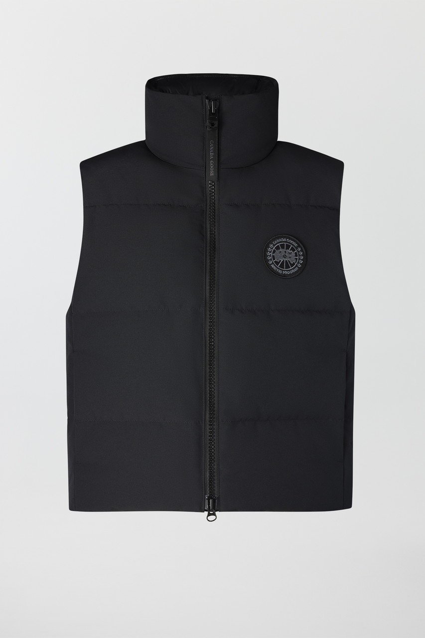 【カナダグース/CANADA GOOSE】の2267WB Grandview Cropped Vest BL グランドビュー クロップド ベスト インテリア・キッズ・メンズ・レディースファッション・服の通販 founy(ファニー) 　ファッション　Fashion　レディースファッション　WOMEN　アウター　Coat Outerwear　ジャケット　Jackets　クロップド　Cropped　ジャケット　Jacket　トレンド　Trend　ベスト　Vest　ブラック|ID: prp329100004208501 ipo3291000000029178432