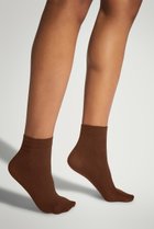【ウォルフォード/Wolford】の45058 COTTON NET SOCKS コットンジャガードソックス ダークブラウン|ID: prp329100004208505 ipo3291000000032821852