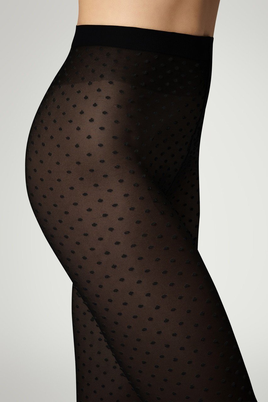 【ウォルフォード/Wolford】の17604 SATIN TOUCH DOTS TIGHTS 人気、トレンドファッション・服の通販 founy(ファニー) 　ファッション　Fashion　レディースファッション　WOMEN　タイツ　Tights　レッグウェア　Legwear　エレガント 上品　Elegant　ストッキング　Stockings　タイツ　Tights　ドット　Dot　パターン　Pattern　other-4|ID: prp329100004208507 ipo3291000000031388295