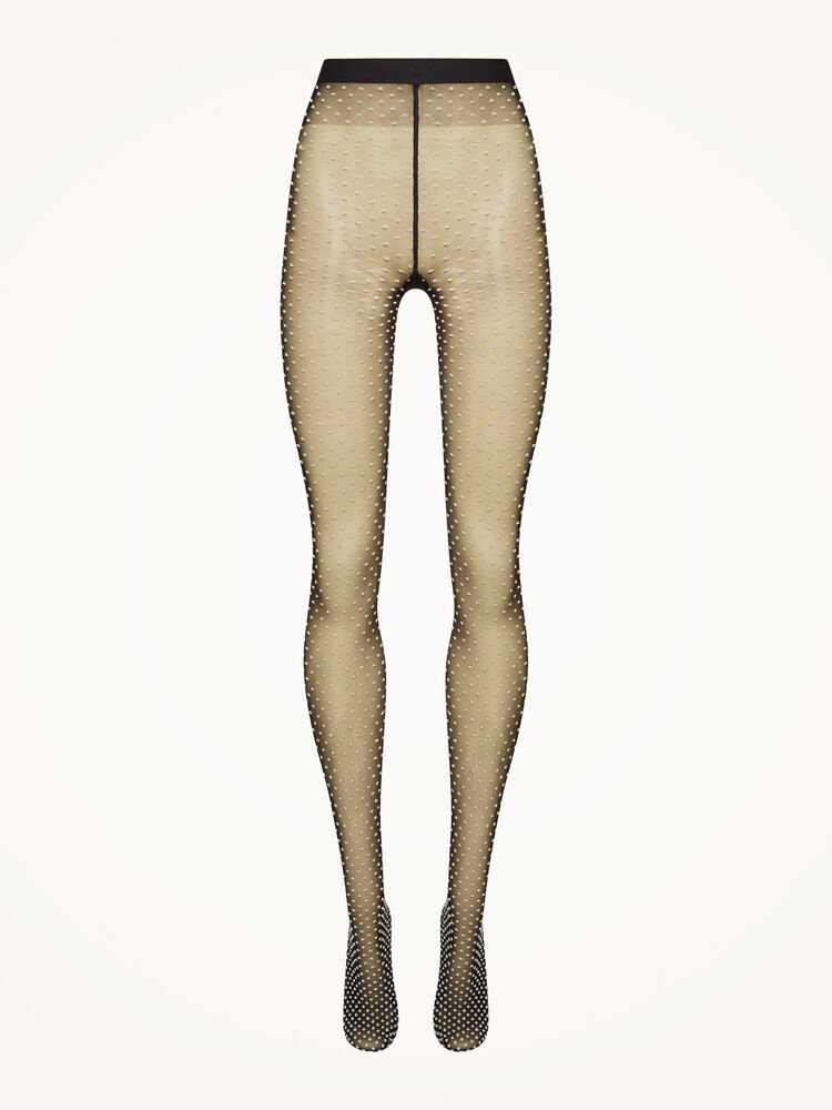 【ウォルフォード/Wolford】の17604 SATIN TOUCH DOTS TIGHTS サテンドットタイツ 人気、トレンドファッション・服の通販 founy(ファニー) 　ファッション　Fashion　レディースファッション　Fashion for Women　タイツ＆レッグウェア&美脚効果　Tights & Sheer Legwear　レッグウェア・ストッキング　Legwear & Hosiery　エレガント 上品　Elegant　ストッキング　Stockings, Sheer Tights　タイツ　Tights, Legwear　ドット　Polka Dot, Dot Pattern　パターン　Pattern, Design Print　other-2|ID: prp329100004208507 ipo3291000000032821861