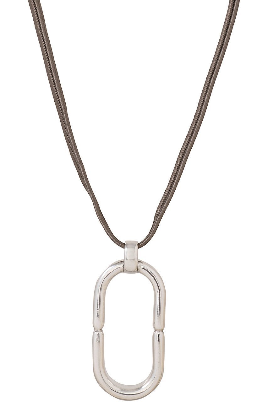 【マルティニーク/martinique】の《別注》【PHILIPPE AUDIBERT】オーバルTOP コードネックレス インテリア・キッズ・メンズ・レディースファッション・服の通販 founy(ファニー) 　ファッション　Fashion　レディースファッション　Fashion for Women　ジュエリー　Jewelry　ネックレス　Necklaces & Pendants　オーバル　Oval Design　スタイリッシュ　Stylish, Fashionable　ネックレス　Necklace, Pendant Necklace　別注　Limited Edition, Custom Order　シルバー|ID: prp329100004208524 ipo3291000000035755666