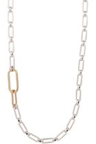 【マルティニーク/martinique】の【PHILIPPE AUDIBERT】バイカラーチェーンネックレス シルバー|ID: prp329100004208525 ipo3291000000036096113