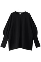 【マノフ/MANOF】のPUFF SLEEVE CUT TOPS Tシャツ/カットソー BLACK|ID:prp329100004208530