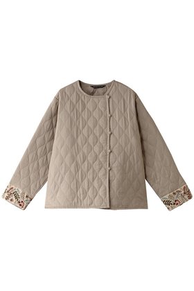 【ミズイロ インド/mizuiro ind】 quilting embroidary tape JK ジャケット人気、トレンドファッション・服の通販 founy(ファニー) ファッション Fashion レディースファッション WOMEN アウター Coat Outerwear ジャケット Jackets A/W・秋冬 Aw・Autumn/Winter・Fw・Fall-Winter アンティーク Antique キルティング Quilting ショート Short ジャケット Jacket バランス Balance リュクス Luxe エレガント 上品 Elegant NEW・新作・新着・新入荷 New Arrivals |ID:prp329100004208548