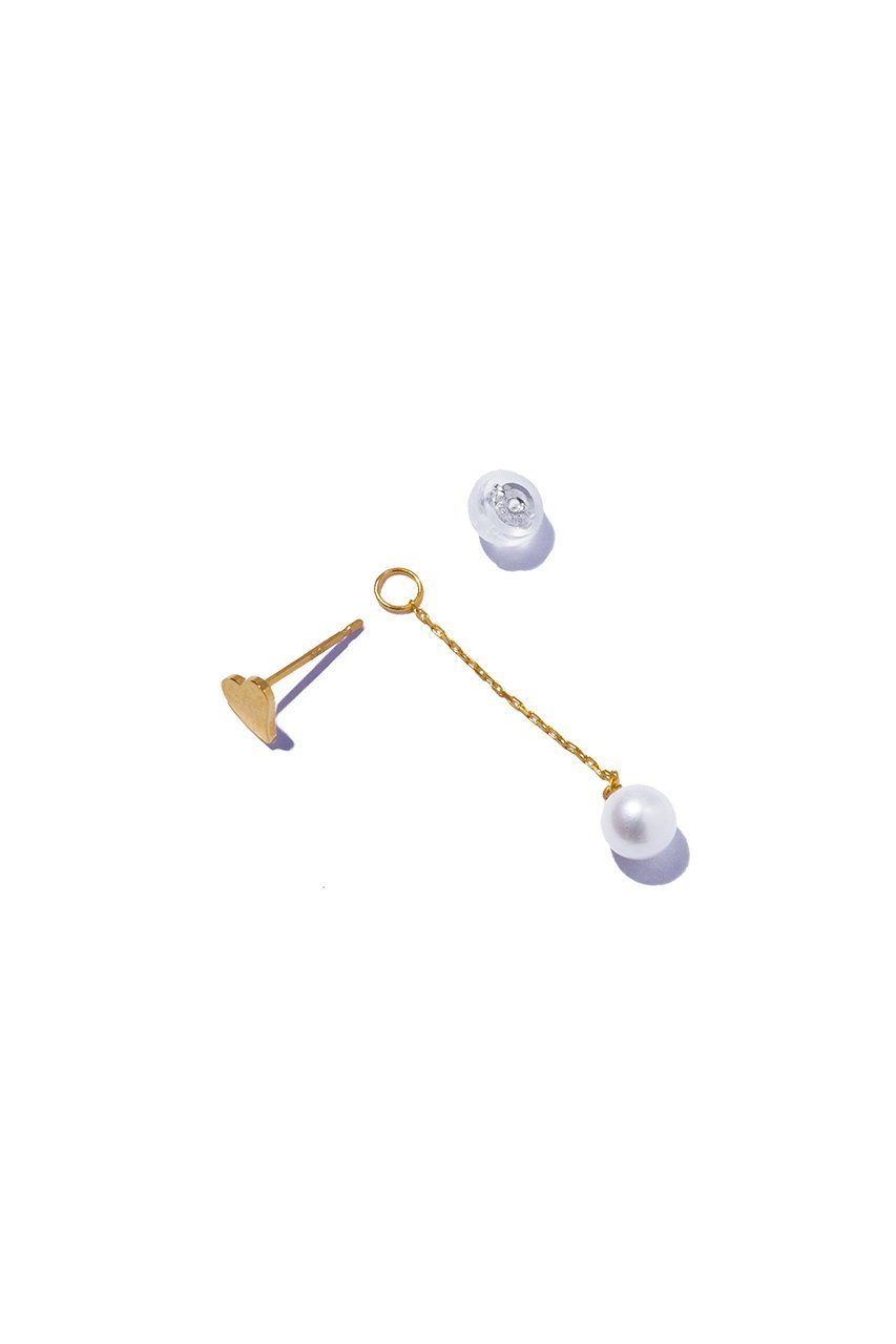 【ルボンボン/les bonbon】のcoeur pearl ピアス(片耳用) 人気、トレンドファッション・服の通販 founy(ファニー) 　ファッション　Fashion　レディースファッション　Fashion for Women　ジュエリー　Jewelry　ファッションリング　Fashion Rings　イヤリング・フープ・ドロップタイプ　Hoop, Drop & Clip Earrings　イヤリング　Earrings　ジャケット　Jacket, Outerwear　チェーン　Chain, Chain Strap　パール　Pearl, Pearl Accent　リュクス　Luxury, Elegant, High-End, Chic　片耳　One-Ear, Single Earring　other-3|ID: prp329100004208567 ipo3291000000035621708