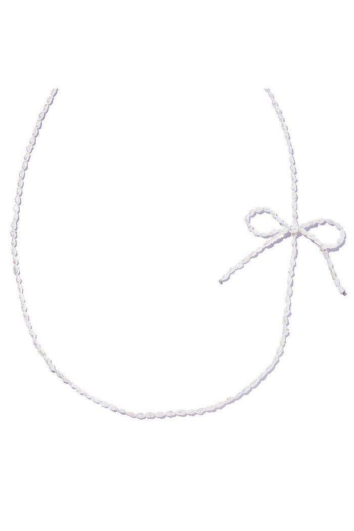 【ルボンボン/les bonbon】のbow pearl ロングネックレス インテリア・キッズ・メンズ・レディースファッション・服の通販 founy(ファニー) https://founy.com/ ファッション Fashion レディースファッション Fashion for Women ジュエリー Jewelry ネックレス Necklaces & Pendants キャミソール Camisole, Spaghetti Strap Top ネックレス Necklace, Pendant Necklace パール Pearl, Pearl Accent フォルム Silhouette, Form ロング Long, Long-Length エレガント 上品 Elegant |ID: prp329100004208590 ipo3291000000029178659