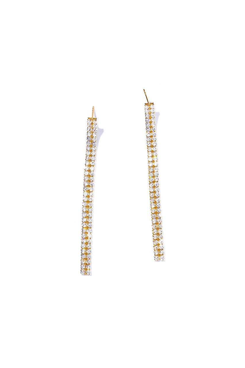 【ルボンボン/les bonbon】のprincess double ロングピアス 人気、トレンドファッション・服の通販 founy(ファニー) 　ファッション　Fashion　レディースファッション　Fashion for Women　ジュエリー　Jewelry　ファッションリング　Fashion Rings　イヤリング・フープ・ドロップタイプ　Hoop, Drop & Clip Earrings　イヤリング　Earrings　エレガント 上品　Elegant　ストーン　Stone, Gem-Like　チェーン　Chain, Chain Strap　リュクス　Luxury, Elegant, High-End, Chic　ロング　Long, Long-Length　ワンポイント　One Point, Statement Accent　 other-1|ID: prp329100004208601 ipo3291000000035726415