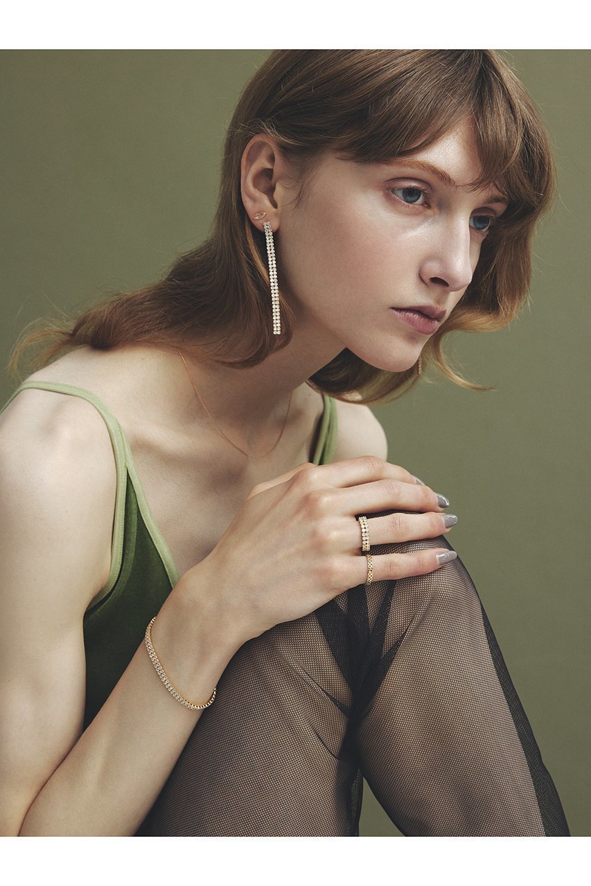 【ルボンボン/les bonbon】のprincess double ロングピアス 人気、トレンドファッション・服の通販 founy(ファニー) 　ファッション　Fashion　レディースファッション　Fashion for Women　ジュエリー　Jewelry　ファッションリング　Fashion Rings　イヤリング・フープ・ドロップタイプ　Hoop, Drop & Clip Earrings　イヤリング　Earrings　エレガント 上品　Elegant　ストーン　Stone, Gem-Like　チェーン　Chain, Chain Strap　リュクス　Luxury, Elegant, High-End, Chic　ロング　Long, Long-Length　ワンポイント　One Point, Statement Accent　other-5|ID: prp329100004208601 ipo3291000000035726425