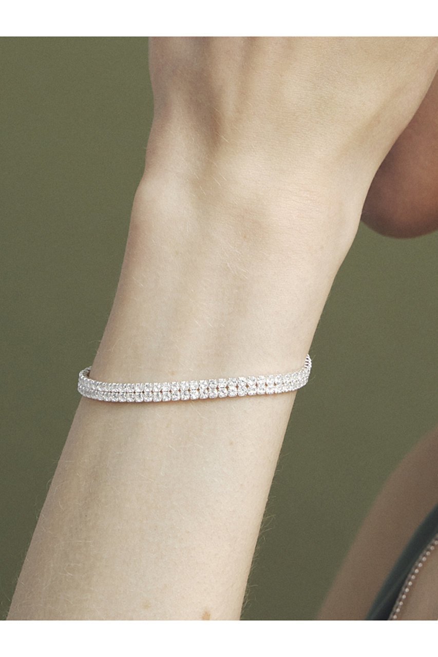 【ルボンボン/les bonbon】のprincess double ブレスレット 人気、トレンドファッション・服の通販 founy(ファニー) 　ファッション　Fashion　レディースファッション　Fashion for Women　ジュエリー　Jewelry　チェーン＆カフブレスレット　Cuff & Chain Bracelets　バングル・カフブレスレット　Bangles & Cuff Bracelets　ストーン　Stone, Gem-Like　ブレスレット　Bracelet, Wristband　リュクス　Luxury, Elegant, High-End, Chic　ワンポイント　One Point, Statement Accent　エレガント 上品　Elegant　再入荷　Restock / Back in Stock　other-2|ID: prp329100004208604 ipo3291000000035726297