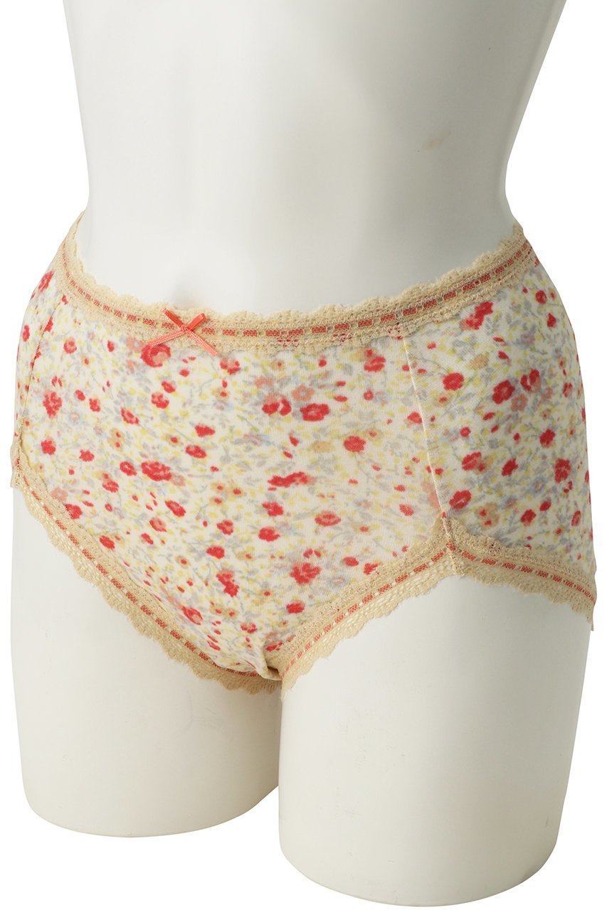 【キッドブルー/KID BLUE】の24ガーニッシュフラワー深型ショーツ 人気、トレンドファッション・服の通販 founy(ファニー) 　ファッション　Fashion　レディースファッション　Fashion for Women　下着・ランジェリー　Lingerie & Intimates　ショーツ・ランジェリー用ボトムス　Panties / Briefs / Lingerie Bottoms　ショーツ　Shorts, Short Pants　フラワー　Flower, Floral　プリント　Print, Printed Pattern　ランジェリー　Lingerie, Intimate Wear　レース　Lace, Lace Fabric　other-3|ID: prp329100004208608 ipo3291000000035053599