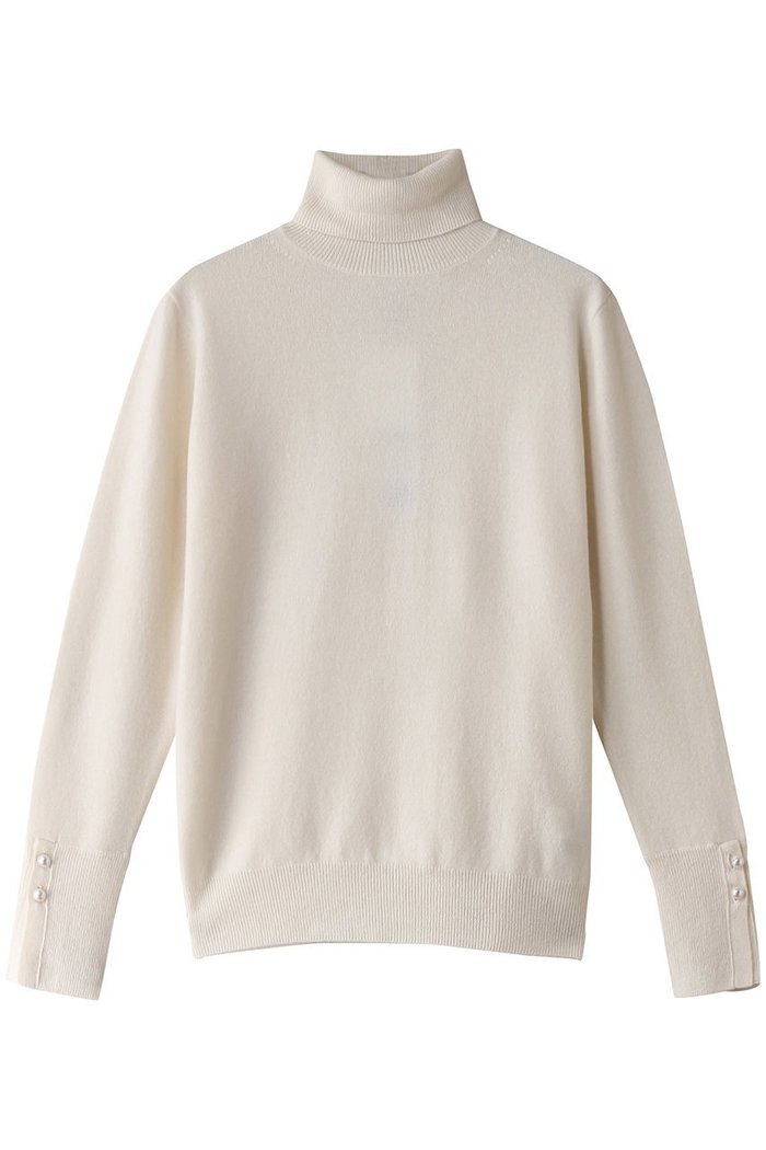 【ベイジ,/BEIGE,】のALSACE(アルサス)/ニット インテリア・キッズ・メンズ・レディースファッション・服の通販 founy(ファニー) https://founy.com/ ファッション Fashion レディースファッション WOMEN トップス・カットソー Tops/Tshirt ニット Knit Tops プルオーバー Pullover タートルネック Turtleneck パール Pearl 今季 This Season 定番 Standard |ID: prp329100004208616 ipo3291000000029178723
