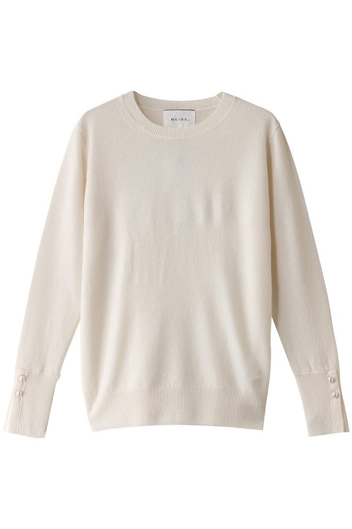 【ベイジ,/BEIGE,】のALSACE(アルサス)/ニット インテリア・キッズ・メンズ・レディースファッション・服の通販 founy(ファニー) https://founy.com/ ファッション Fashion レディースファッション WOMEN トップス・カットソー Tops/Tshirt ニット Knit Tops プルオーバー Pullover パール Pearl ボトム Bottom エレガント 上品 Elegant 定番 Standard A/W・秋冬 Aw・Autumn/Winter・Fw・Fall-Winter |ID: prp329100004208617 ipo3291000000029178728