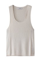 【ドンリー/DONGLI】のTANK TOP 人気、トレンドファッション・服の通販 founy(ファニー) ファッション Fashion レディースファッション WOMEN トップス・カットソー Tops/Tshirt キャミソール / ノースリーブ No Sleeves シャツ/ブラウス Shirts/Blouses ロング / Tシャツ T-Shirts カットソー Cut and Sewn A/W・秋冬 Aw・Autumn/Winter・Fw・Fall-Winter インナー Inner カシミヤ Cashmere キャミソール Camisole シルク Silk ジャケット Jacket タンク Tank フィット Fit NEW・新作・新着・新入荷 New Arrivals thumbnail ホワイト|ID: prp329100004210135 ipo3291000000029191386