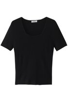 【ドンリー/DONGLI】のROUND NECK T-SHIRT 人気、トレンドファッション・服の通販 founy(ファニー) ファッション Fashion レディースファッション WOMEN トップス・カットソー Tops/Tshirt シャツ/ブラウス Shirts/Blouses ロング / Tシャツ T-Shirts カットソー Cut and Sewn インナー Inner カシミヤ Cashmere シルク Silk スリーブ Sleeve デコルテ Decolletage ハーフ Half フィット Fit ラウンド Round ロング Long NEW・新作・新着・新入荷 New Arrivals thumbnail ブラック|ID: prp329100004210166 ipo3291000000029191473