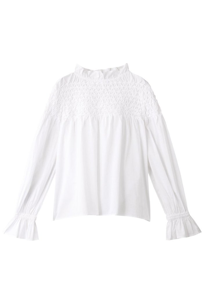 【マーレット/MERLETTE】のMAJORELLEブラウス インテリア・キッズ・メンズ・レディースファッション・服の通販 founy(ファニー) https://founy.com/ ファッション Fashion レディースファッション Fashion for Women トップス・カットソー Cut & Sew Tops シャツ・ブラウス・オフィスカジュアル Elegant Blouses & Button-Ups スリーブ Sleeve, Long Sleeve / Short Sleeve パーティ Party, Party Style フリル Frill, Ruffle ヨーク Yoke, Yoke Design ロング Long, Long-Length 定番 Standard, Basic Item |ID: prp329100004210167 ipo3291000000032793049