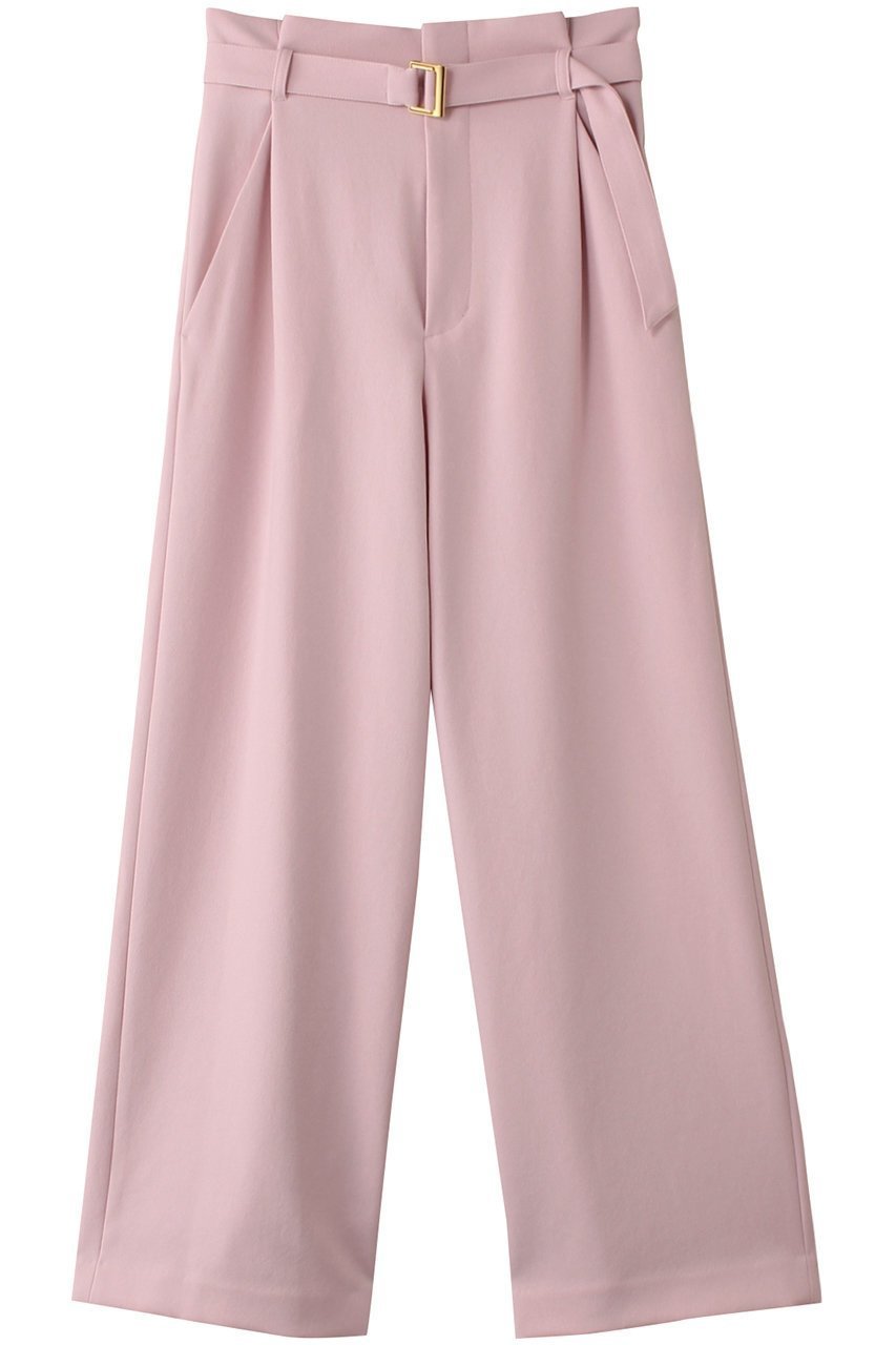 【アルアバイル/allureville】のウールライクフランネルヨークレスパンツ インテリア・キッズ・メンズ・レディースファッション・服の通販 founy(ファニー) 　ファッション　Fashion　レディースファッション　Fashion for Women　パンツ　Pants & Trousers　ウォーム　Warm Fabric　カットソー　Cut and Sewn Top　バランス　Balance, Style Balance　ファブリック　Fabric, Textile　ワイド　Wide, Wide Fit　A/W・秋冬　Autumn/Winter　ピンク|ID: prp329100004210169 ipo3291000000035625247