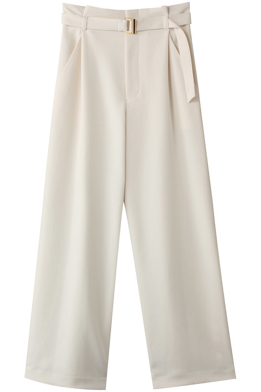 【アルアバイル/allureville】のウールライクフランネルヨークレスパンツ インテリア・キッズ・メンズ・レディースファッション・服の通販 founy(ファニー) 　ファッション　Fashion　レディースファッション　Fashion for Women　パンツ　Pants & Trousers　ウォーム　Warm Fabric　カットソー　Cut and Sewn Top　バランス　Balance, Style Balance　ファブリック　Fabric, Textile　ワイド　Wide, Wide Fit　A/W・秋冬　Autumn/Winter　オフホワイト|ID: prp329100004210169 ipo3291000000035625250