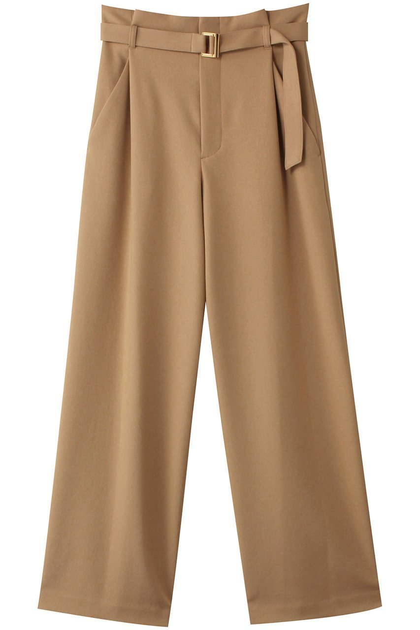 【アルアバイル/allureville】のウールライクフランネルヨークレスパンツ インテリア・キッズ・メンズ・レディースファッション・服の通販 founy(ファニー) 　ファッション　Fashion　レディースファッション　Fashion for Women　パンツ　Pants & Trousers　ウォーム　Warm Fabric　カットソー　Cut and Sewn Top　バランス　Balance, Style Balance　ファブリック　Fabric, Textile　ワイド　Wide, Wide Fit　A/W・秋冬　Autumn/Winter　ベージュ|ID: prp329100004210169 ipo3291000000035625251