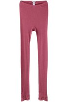 【ハンロ/HANRO】のWOOLEN LACEロングボトム ワインピンク|ID: prp329100004210185 ipo3291000000036112294