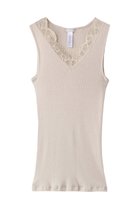 【ハンロ/HANRO】のWOOLEN LACEタンクトップ ベージュ|ID: prp329100004210188 ipo3291000000035927131