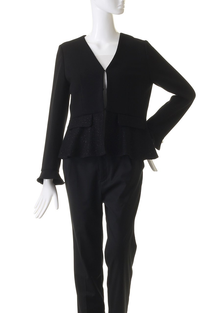 【エムダブリュー/MW】のトリアセテート(H) VIRGIN WOOLVネックジャケット 人気、トレンドファッション・服の通販 founy(ファニー) 　ファッション　Fashion　レディースファッション　Fashion for Women　アウター　Coat / Outerwear Collection　レディースジャケット・軽アウター　Jackets　おすすめ　Recommended / Our Picks　ジャケット　Jacket, Outerwear　ジョーゼット　Georgette, Semi-Sheer Fabric　スペシャル　Special, Limited Edition　セットアップ　Set-Up, Coordinated Outfit　ビジネス 仕事 通勤　Business / Work / Commuting　other-2|ID: prp329100004210192 ipo3291000000032937982