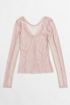 【プランク プロジェクト/PRANK PROJECT】の2WAYベロアトップ/ 2way Velor Top PNK(ピンク)|ID: prp329100004210193 ipo3291000000034421250