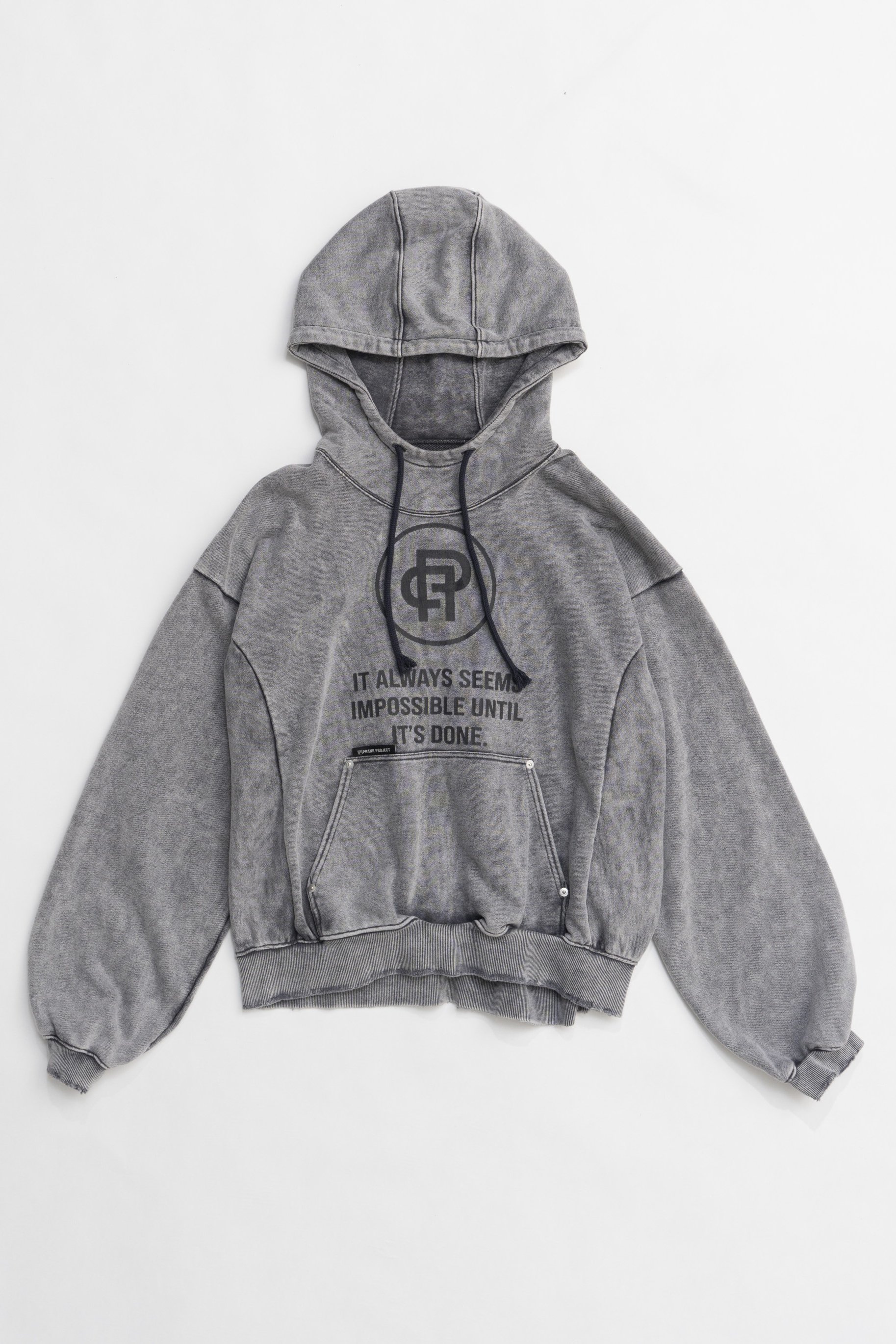 【プランク プロジェクト/PRANK PROJECT】のウォッシュドロゴフーディー / Washed Logo Hoodie 人気、トレンドファッション・服の通販 founy(ファニー) 　ファッション　Fashion　レディースファッション　WOMEN　トップス・カットソー　Tops/Tshirt　シャツ/ブラウス　Shirts/Blouses　パーカ　Sweats　ロング / Tシャツ　T-Shirts　スウェット　Sweat　カットソー　Cut and Sewn　おすすめ　Recommend　ウォッシュ　Wash　ダメージ　Damage　プリント　Print　NEW・新作・新着・新入荷　New Arrivals　 other-1|ID: prp329100004210194 ipo3291000000029191609