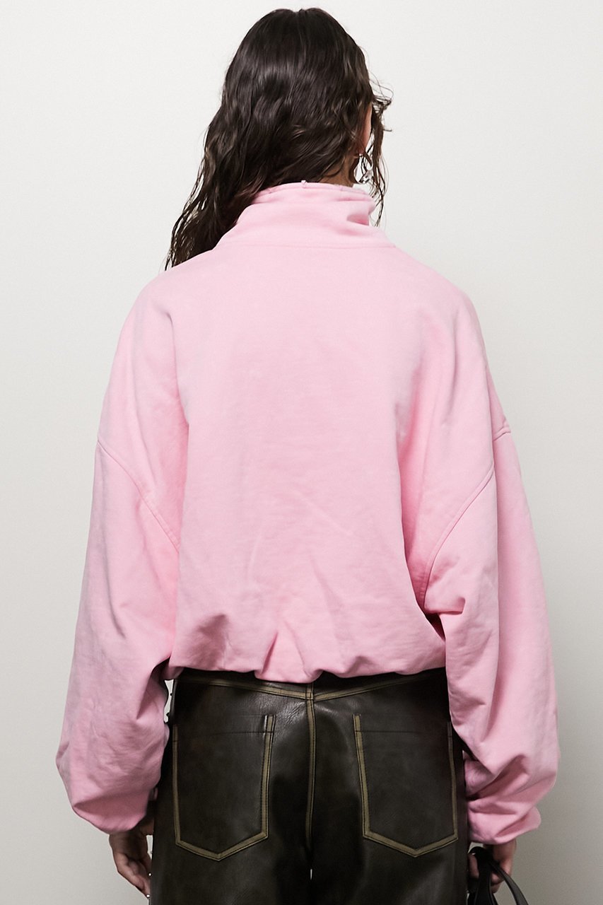 【プランク プロジェクト/PRANK PROJECT】のアシンメトリージップスウェット/Asymmetry Zip Sweatshirts 人気、トレンドファッション・服の通販 founy(ファニー) 　ファッション　Fashion　レディースファッション　Fashion for Women　トップス・カットソー　Cut & Sew Tops　シャツ・ブラウス・オフィスカジュアル　Elegant Blouses & Button-Ups　レディースパーカー・カジュアルフーディー　Casual Hoodies & Sweatshirts　ロングTシャツ・Tシャツ　Longline T-Shirts & Tees　スウェット・クルーネックトップス　Sweatshirts & Crewnecks / Relaxed Fit Sweat Tops　カットソー・ベーシックTシャツ　Cut-and-Sewn Tops / Stretch Tees & Basics　コンパクト　Compact, Small Size　ジップ　Zip, Zipper　バルーン　Balloon, Balloon Silhouette　ブリーチ　Bleach, Washed Finish　ワイド　Wide, Wide Fit　other-4|ID: prp329100004210204 ipo3291000000032844220